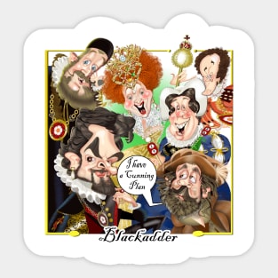 Black Adder Sticker